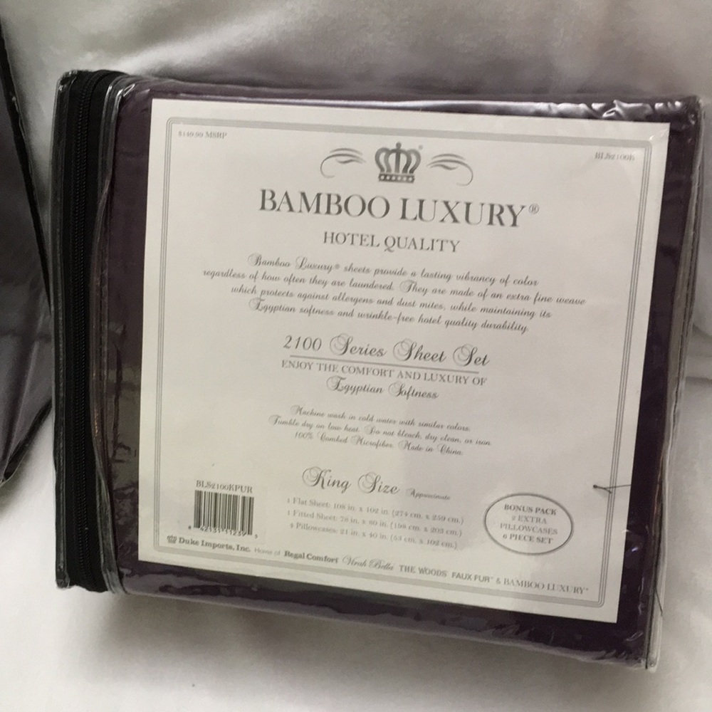 5 Different Sizes Sheets 2100 Thread Super Soft